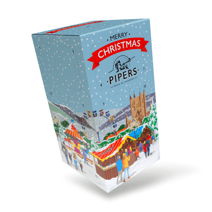 Pipers' Crisps Advent Calendar Portfolio Optima Graphic Design